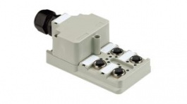 1806010000, Sensor-Actuator Passive Distributor 8A 30V IP67, Weidmuller