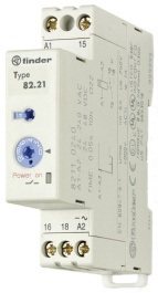 82.21.0.240.0000, Time lag relay Passing make contact, FINDER