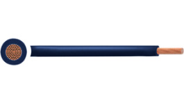 RND 475-00554 [100 м], Tri-Rated Wire, 0.75 mm\x1a, dark blue Copper bare PVC, RND Cable