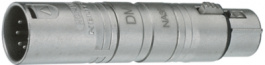 NA3F5M, Audio Adapter, 1 x XLR Female, 3-Pin, XLR, Neutrik