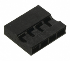 M22-3010400, Female connector 1x4P, Harwin