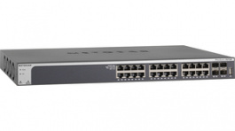 XS728T-100NES, ProSAFE Plus Switch 24x 1000/10000 4x SFP Desktop / 19