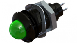 652-114-63, LED Indicator, green, 60 mcd, 12...28 VAC/DC, Marl