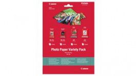 0775B079, Variety Paper Pack, Photo, 10 x 15 cm/A4, 297 x 210mm, 20 Sheets, CANON