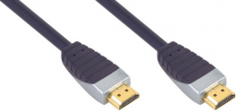 SVL1205, High-speed HDMI cable with Ethernet 5 m Blue-Grey, Bandridge