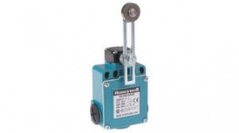 GLEB24A2B, Limit Switch, Side Rotary Adjustable Lever, Zinc, 2CO, Snap Action, Honeywell