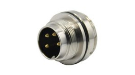 RND 205-01409, Mini Connector Plug 4 Contacts, 6A, 250V, IP67, RND Connect