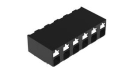 2086-3206, Wire-To-Board Terminal Block, THT, 5mm Pitch, Right Angle, Push-In, 6 Poles, Wago