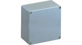 15100401, Metal Enclosure Without Knockouts, 139 x 139 x 73 mm, Aluminium, IP66, Grey, Spelsberg