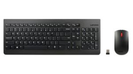 4X30M39472, Keyboard and Mouse, 1200dpi, Essential, DE Germany, QWERTZ, Wireless, Lenovo