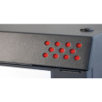 CQX094211 19'' Camrack QX, 9 HE, 506 x 578 x 421 mm, Anthracite / Red