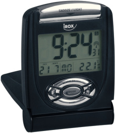TRAVEL-EC, Travel Alarm Clock, iROX