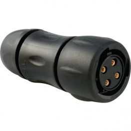 UTS6JC124SSCR, Coupling Socket UTS Trim Trio UTS Poles=4 Socket Housing size12, Souriau Esterline Sunbank