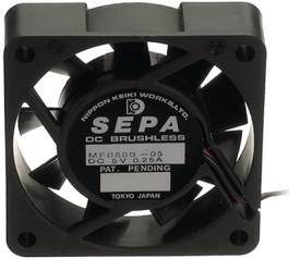 MFB60D12, Axial fan DC 60 x 60 x 16 mm 12 VDC, SEPA EUROPE