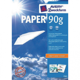 2563Z, Printer and copier paper, A4, 90 g/m2, 500 sheets, Zweckform