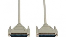 CCGP52500IV10, Serial Cable D-SUB 37-Pin Male - D-SUB 37-Pin Male 1m Ivory, Nedis (HQ)