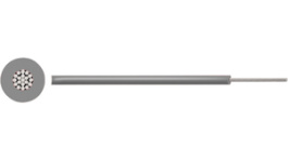 RND 475-00508 [100 м], Stranded wire, 2.50 mm\x1a, grey Tinned copper Silicone, RND Cable