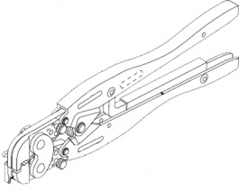 169485, Crimping tool, TE Connectivity
