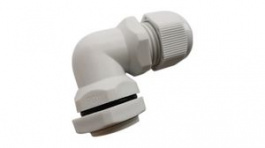 RND 465-00863, Bend Cable Gland, PG11, Nylon, Grey, IP68, RND Components