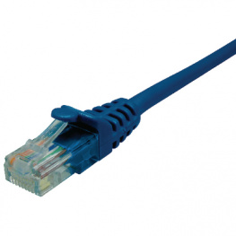 PB-UTP-45-26-B, Patch cable CAT5 U/UTP 7.5 m Blue, Maxxtro