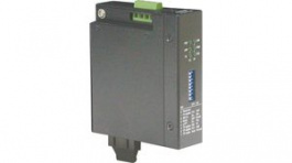 21.13.1143, Converter DIN Rail Fast Ethernet (RJ45) to Fibre Optic (ST) Black, Roline