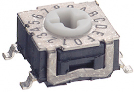 RTE1600G44, PCB coding switch HEX 3+2, ITT