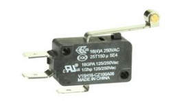 V15H16-CZ100A06, Micro Switch 16A Roller Lever 1CO, Honeywell