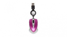 49021, Mouse Go Mini Travel 1000dpi Optical Pink, Verbatim