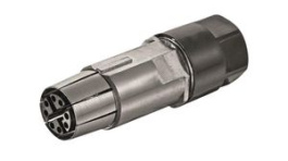 09148812805, Insert, X-coding, 8 Poles, Crimp, Socket / Socket, Harting