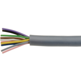 LIYY 10 X 0.25 MM2, Control cable unshielded 10 x0.25 mm2 unshielded, Kabeltronik