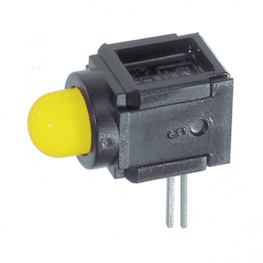 SRL 0035.1272, PCB LED 5 mm round yellow, Schurter