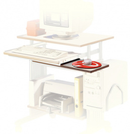 87.020, Side extension for 89.640 (PC workstations), Dataflex