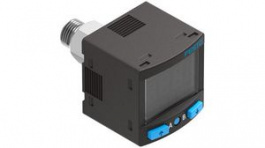 SPAN-P10R-G18M-PNLK-PNVBA-L1, Piezoresistive Pressure Sensor, G1/8", 0 ... 10 bar, IP40, Festo