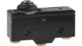 Z-15GD-B, Basic switch,Short spring plunger, Omron