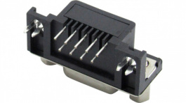 RND 205-00769, D-Sub socket, poles 9, 90deg./solder pcb tht, RND Connect