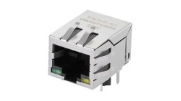 TMJ4011ABNL, Industrial Connector, 10/100 Base-T, RJ45, Socket, Right Angle, Ports - 1, Contacts - 8, Taoglas