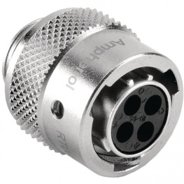 RT0610-4SNH, Круглый; вилка; "мама"; PIN:4; внутр.байонетное соединение; RT360, Amphenol