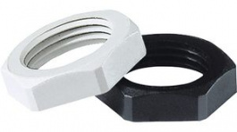 50.240PA/FL7035, Cable Gland Locknut, M40 x 1.5, Polyamide 6, Grey, JACOB