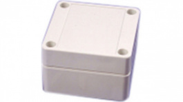 1555BGY, Корпус: универсальный; Х:65мм; Y:65мм; Z:40мм; 1555; ABS; серый, Hammond