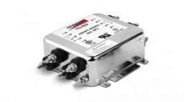 TGA-010, Three Phase Single Stage EMI Filter with Neutral 10A 520VAC, Ohmite