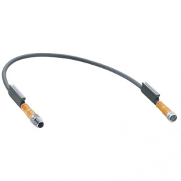 RSMV 3-RKMV 3-224/2 M, Connecting cable M8 Coupling M8 Plug 2 m, Lumberg Automation (Belden brand)