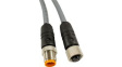 DR08AR124 SL357 Соединительный кабель; M12; PIN: 8; 3м; вилка; 36ВAC; 1,1А; -25?80°C
