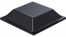 RND 455-00520, Self-Adhesive Bumper 12.7 mm x 12.7 mm x 3.1 mm, Black, RND Components