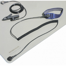 9-354, ESD Earthing Mat, 0.35 mm, 108 Ohm, 50 x 40 cm, Bernstein