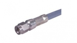 22644342, RF Connector, SMA, Brass, Plug, Straight, 50Ohm, Crimp Terminal, Huber+Suhner