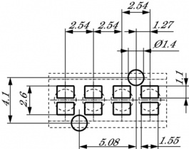 1296.2004, Светодовод для LED; круглая; O2мм; Кол-во мод: 4, Mentor