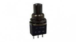 RND 210-00610, Sealed Pushbutton Switch, 1CO, ON-(ON), IP67, Soldering Lugs, RND Components