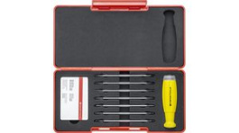 PB 8316.SEt A1 ESD, Torque Screwdriver Set MecaTorque Pozidriv/Slotted/Hex/TORX® ESD 7pcs., PB Swiss Tools