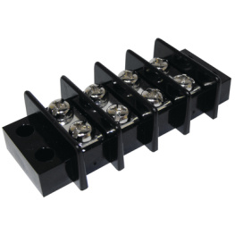 CBS66ST8/3, Terminal block for chassis mounting 0.3...2 mm2 3Pblack, CamdenBoss