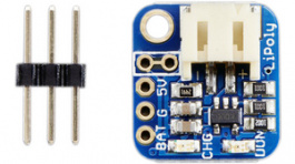 2124, Модуль: питающий; блок питания; 3,7?4,2ВDC; модуль,разъемы, ADAFRUIT